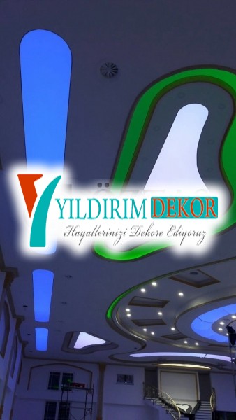 Makedonya bayimizin Gergi tavan örnek çalışmaları