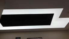 �a�layan Transparan gergi tavan uygulamas�