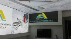 Emlak'��lar i�in gergi tavan ve duvar, Gayrimenkul Gergi tavan ve duvar