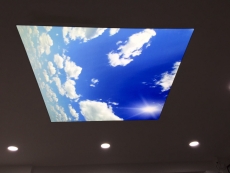 Ankara'da G�ky�z� desenli gergi tavan uygulamalar�